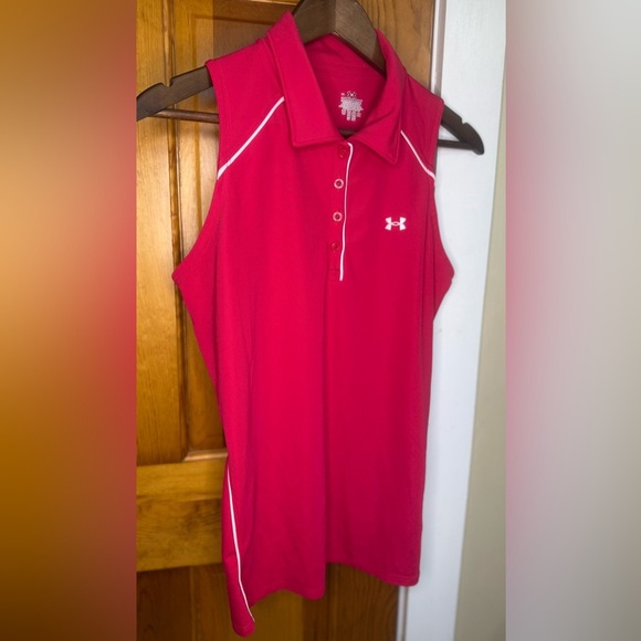 Under Armour Women's Golf Polo/ Activewear Tank Top - Picture 2 of 5